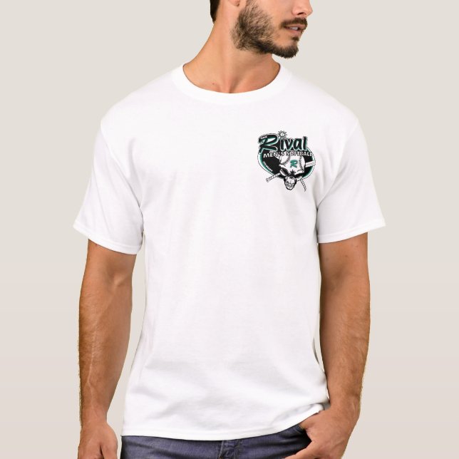 T-shirts Equipe Henley básico rival (Frente)