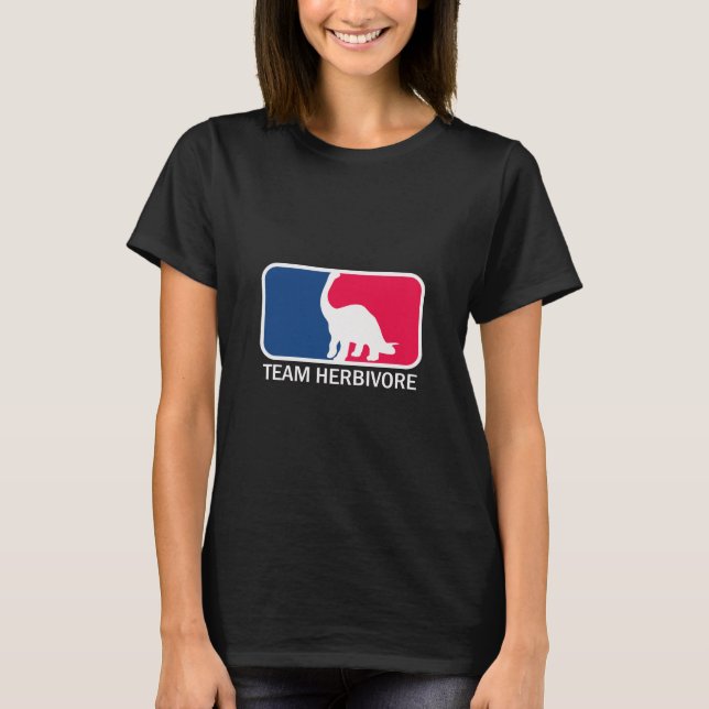 T-shirts Equipe Herbivore Vegetarian Vegan (Frente)