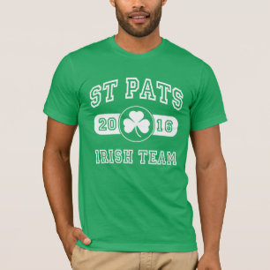 T-shirts Equipe irlandesa 2016 das pancadinhas da rua
