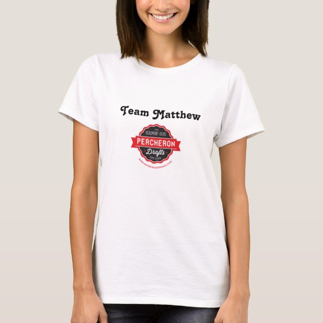T-shirts Equipe Matthew T (Frente)