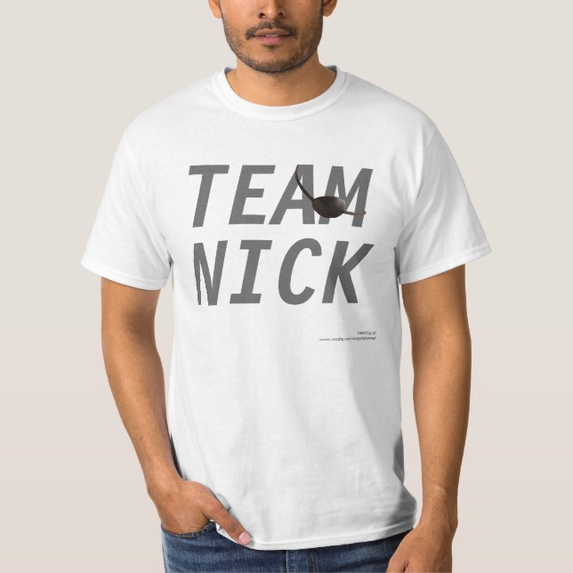 T-shirts Equipe Nick (Frente)