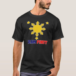 T-shirts Equipe Pinoy 3 estrelas e um Sun