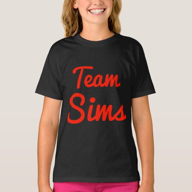 T-shirts Equipe Sims (Frente)