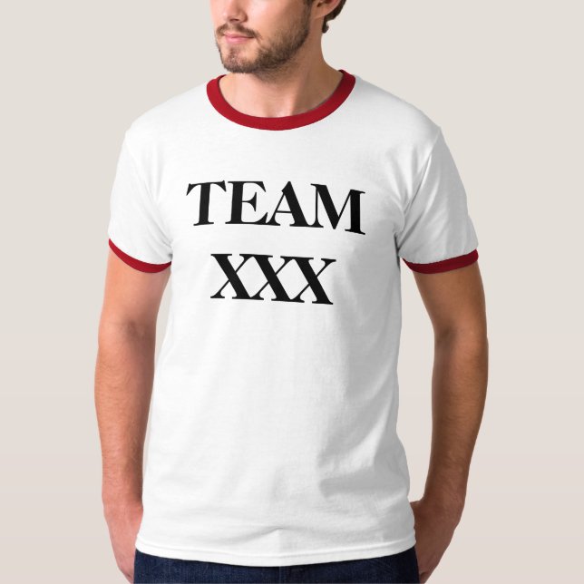 T-shirts EQUIPE XXX - Libeaux LeBoeuf (Frente)