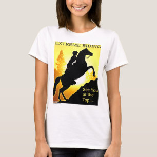 T-shirts Equitação de resistência extrema