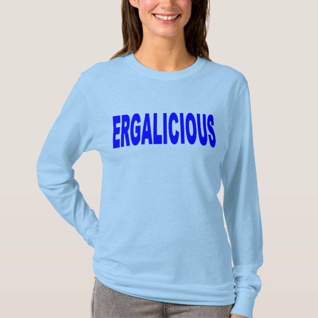 T-shirts Ergalicious (Frente)