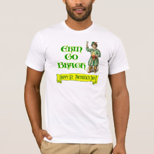 T-shirts Erin Go Braugh Feliz Rua.