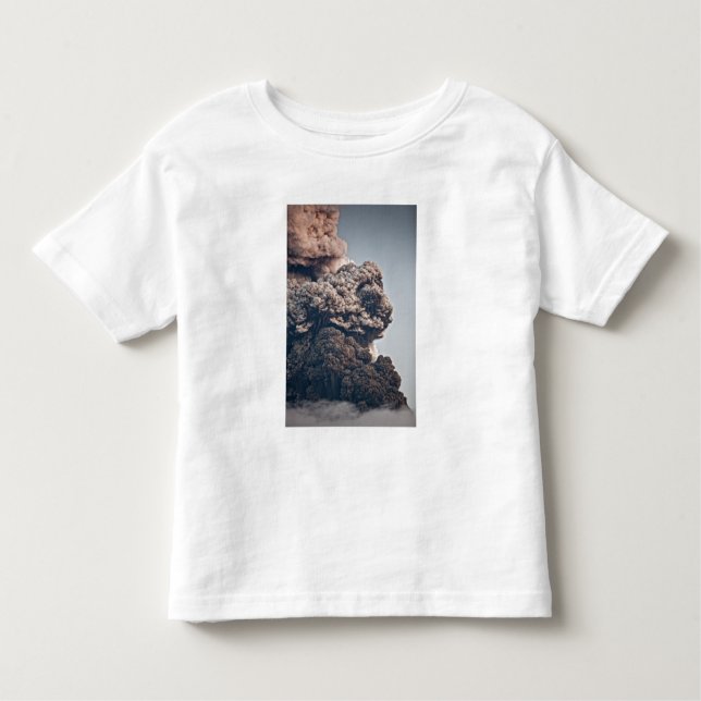 T-shirts Erupção vulcânica de Eyjafjalljokull (Frente)