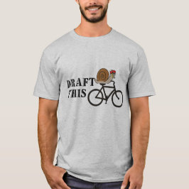 T-shirts Esboce este Slug do ciclismo