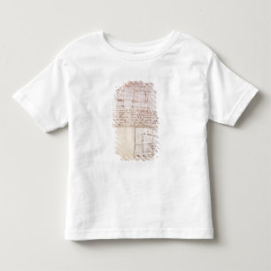 T-shirts Esboço arquitectónico de W.23r com notas