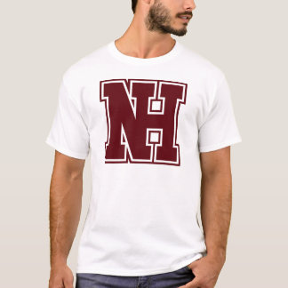 T-shirts Esboço do logotipo do NH