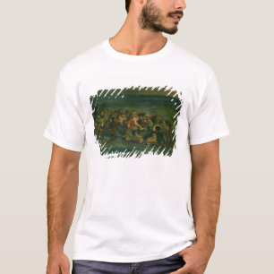 T-shirts Esboço para o Shipwreck de Don Juan, 1839 (veja o