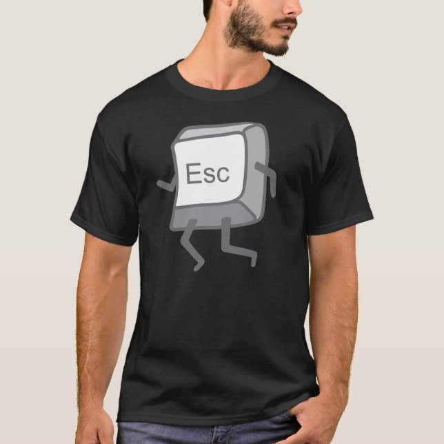 T-shirts Esc Buton (Frente)