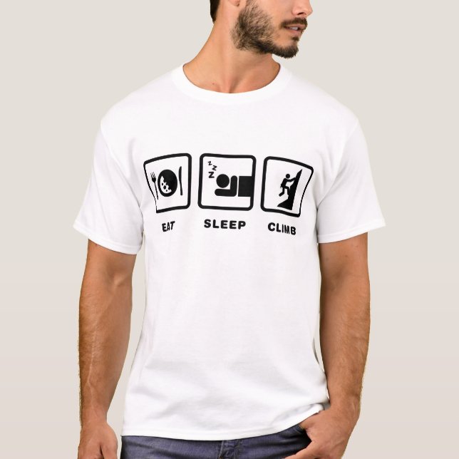T-shirts Escalada (Frente)