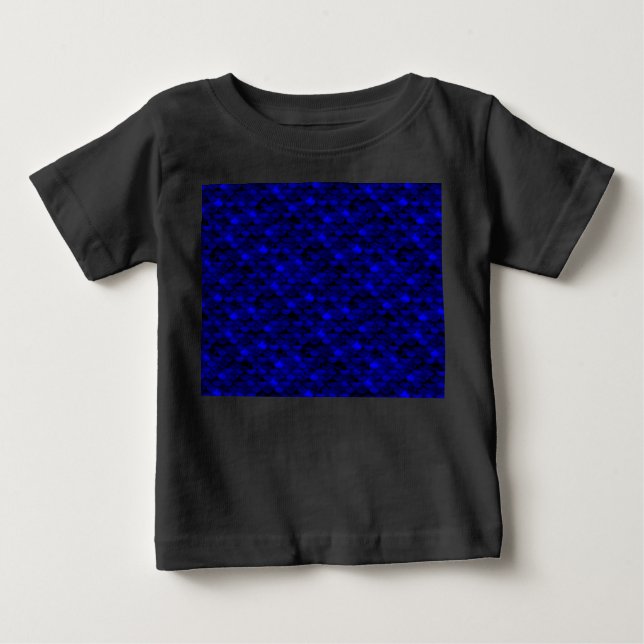T-shirts Escalas de Sereia Azul Escuro (Frente)