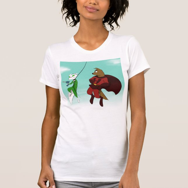 T-shirts Escape de justiça (Frente)