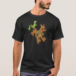T-shirts Escape do dinossauro de Scooby-Doo