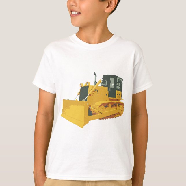 T-shirts Escavadora impressionante (Frente)