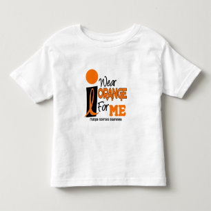 T-shirts Esclerose múltipla do MS eu visto a laranja para