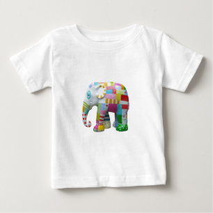 T-shirts Escoamento retro elefante-cônico