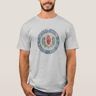 T-shirts Escocês-Irlandês/Ulster-Escocês (design afligid