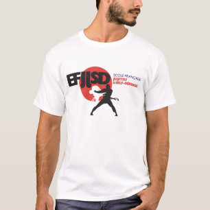 T-shirts Escola Francesa de JuJitsu e Auto-Defesa