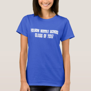 T-shirts Escola secundária do ComfortSoft® T-Shirt_ Folso