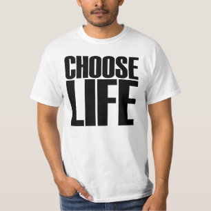 T-shirts Escolha a vida