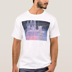 T-shirts Escultura de Gelo Artista Esportivo Esculturas Pre