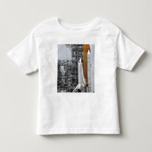 T-shirts Esforço do vaivém espacial na plataforma de