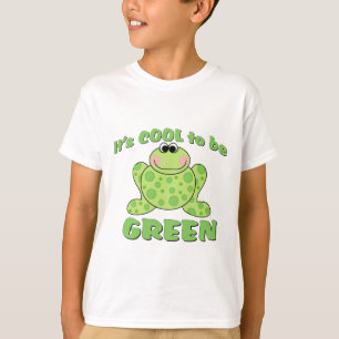 T-shirts Esfrie para ser SAPO verde