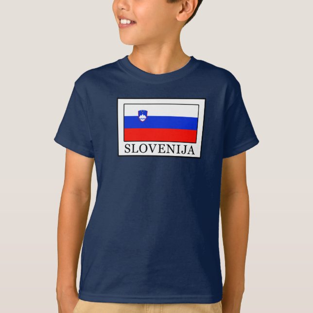 T-shirts Eslovênia (Frente)
