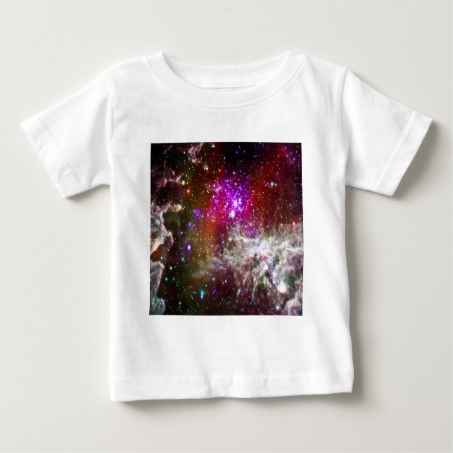 T-shirts Espaço - Nebula Pacman (Frente)