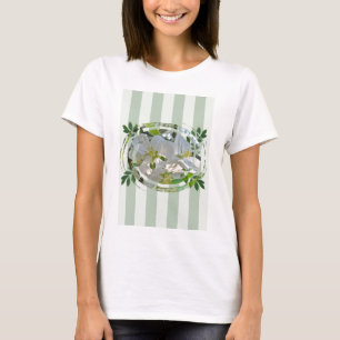 T-shirts Espaguete de Maçã e Espaguete Verde