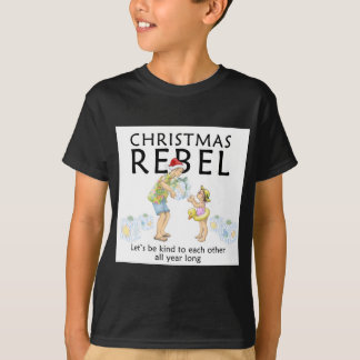 T-shirts Espalhe o espírito do rebelde do Natal!