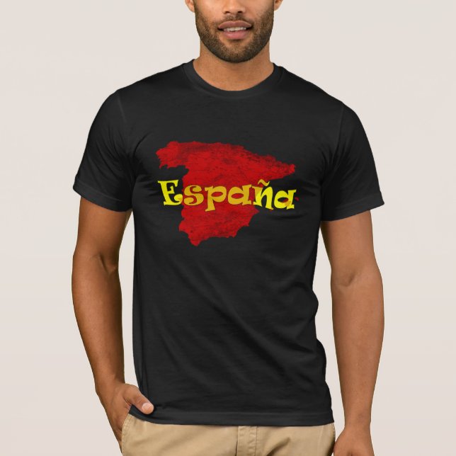 T-shirts Espanha (Frente)
