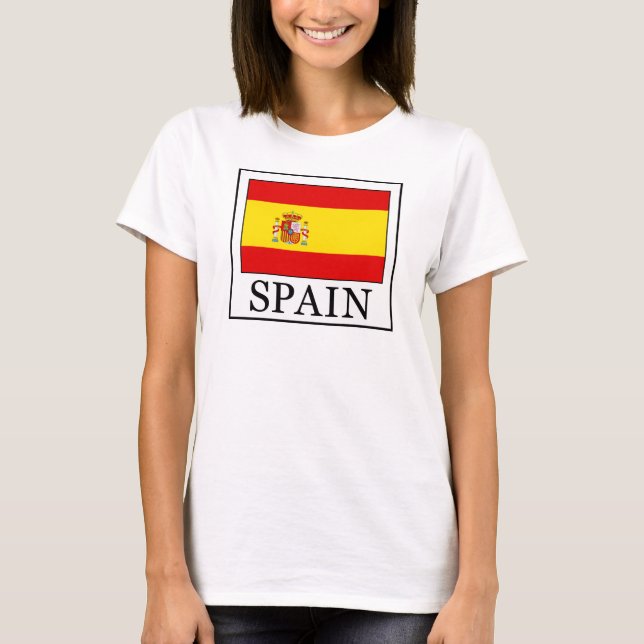 T-shirts Espanha (Frente)