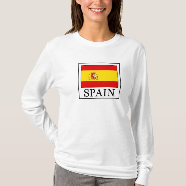 T-shirts Espanha (Frente)