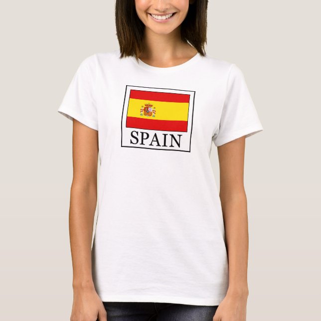 T-shirts Espanha (Frente)