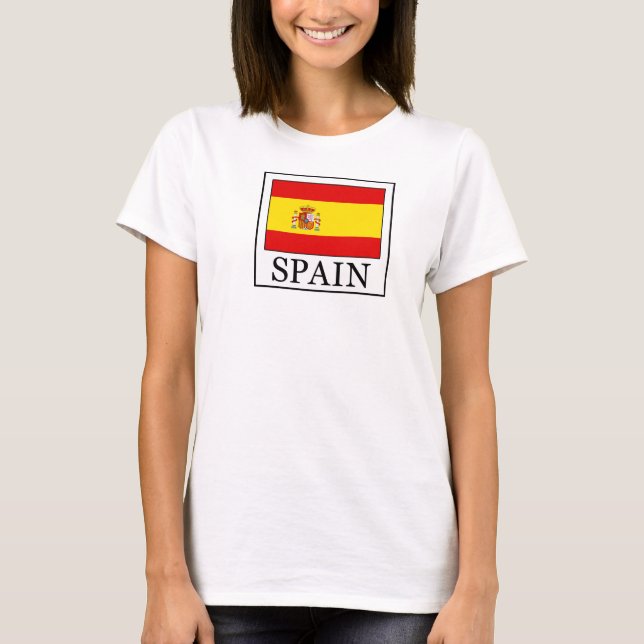 T-shirts Espanha (Frente)