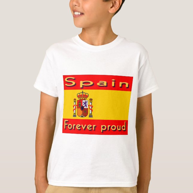 T-shirts Espanha (Frente)
