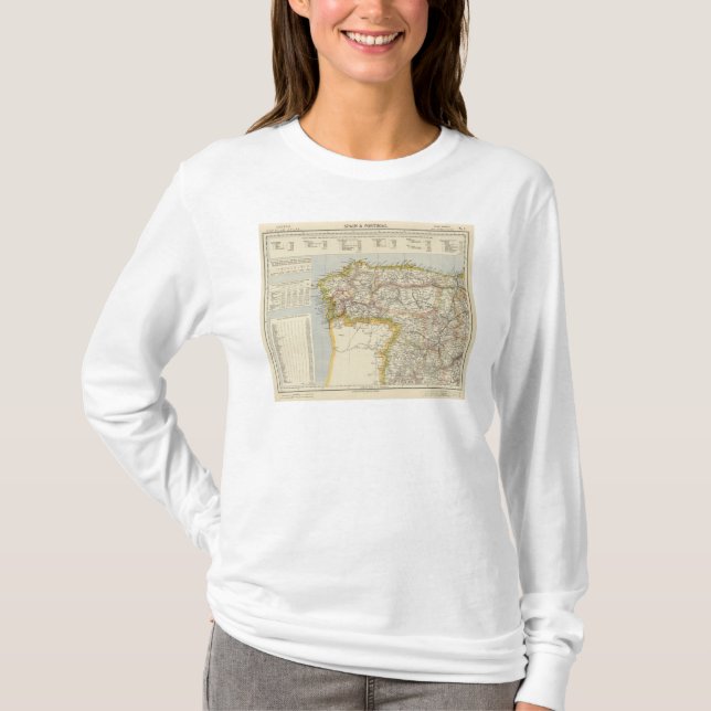 T-shirts Espanha, Portugal 7 (Frente)