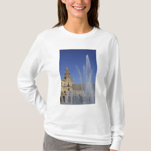 T-shirts Espanha, Sevilha, Andaluzia Fonte e ornamentado