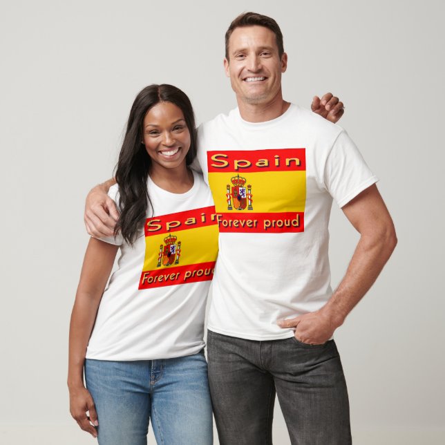 t-shirts espanhas masculinas (Unissex)