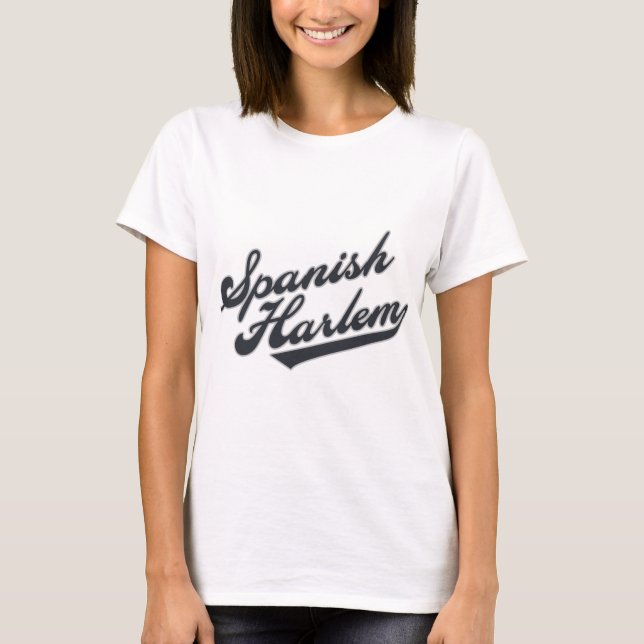 T-shirts Espanhol Harlem (Frente)