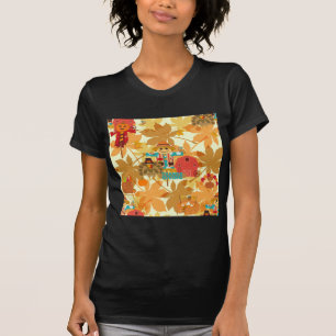 T-shirts espantalho de ação de graças