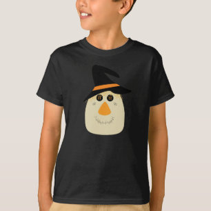 T-shirts Espantalho e aranha bonitos felizes do Dia das