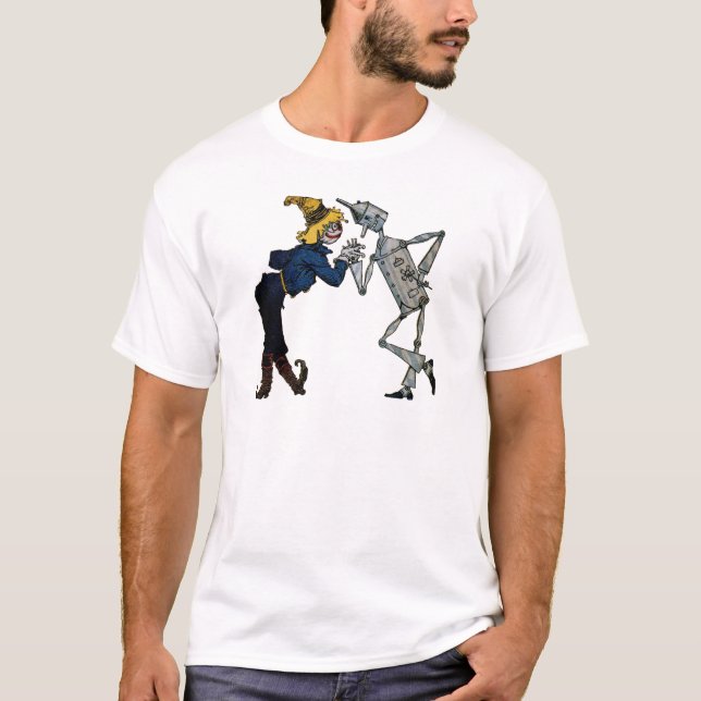 T-shirts Espantalho e Homem-Tin (Frente)
