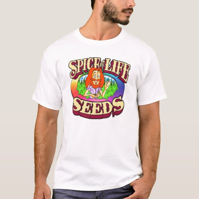 T-SHIRTS ESPECIARIA DE SEMENTES DA VIDA (Frente)