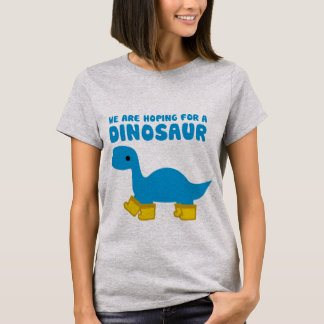 T-shirts Esperamos um dinossauro: Brontosaurus